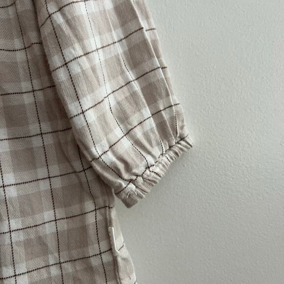 Firsts by Petit Lem plaid flannel dress (24m) - Picture 5 of 10
